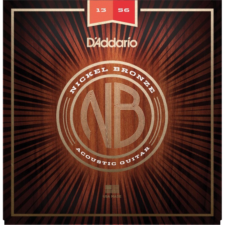 D'addario - NB1356 MEDIUM [13-56] - Corda Guitarra acústica | Z-Bombilla