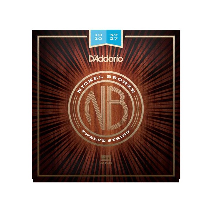D'addario - NB1047-12 - Corda Guitarra acústica | Z-Bombilla