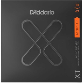 D'addario - XTABR1047  ACOUSTIC GUITAR 80/20 XT COATED - Corda Guitarra acústica | Z-Bombilla