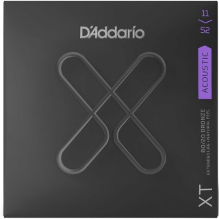 D'addario - XTABR1152  ACOUSTIC GUITAR 80/20 XT COATED - Corda Guitarra acústica | Z-Bombilla