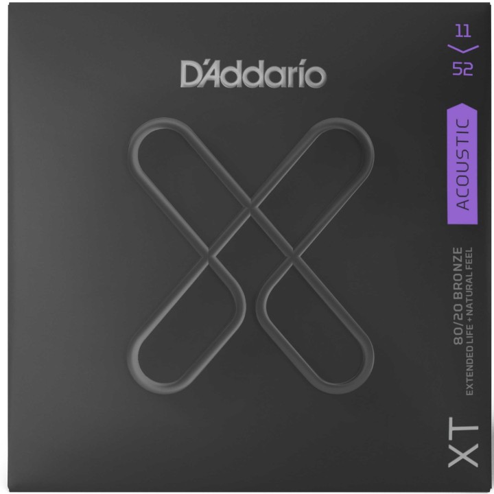 D'addario - XTABR1152  ACOUSTIC GUITAR 80/20 XT COATED - Corda Guitarra acústica | Z-Bombilla