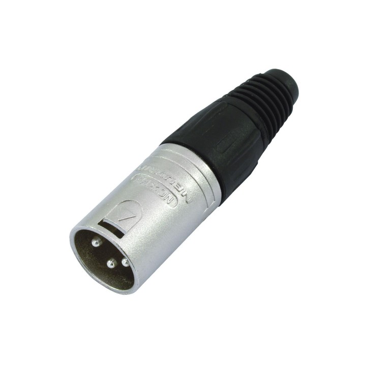 Neutrik - XLR plug 3pin NC3MX - Conector Canon XLR | Z-Bombilla