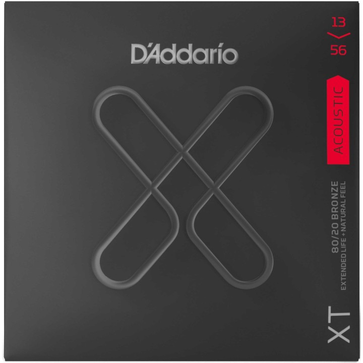 D'addario - XTAPB1356 ACOUSTIC GUITAR PHOSPHOR BRONZE XT COATED - Cuerda Guitarra acústica | Z-Bombilla