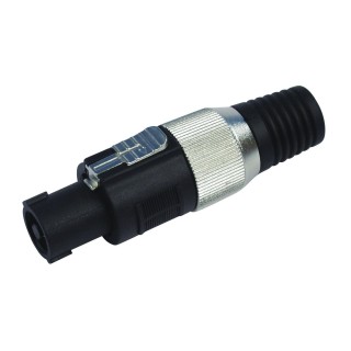 Omnitronic - Speaker cable plug 4pin - Conector Speakon | Z-Bombilla