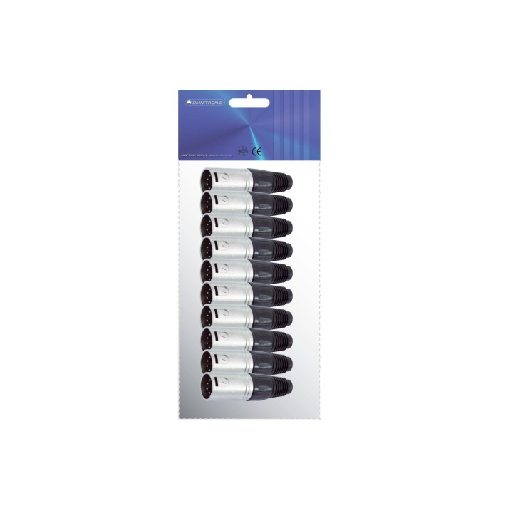 Omnitronic - XLR plug 5pin - Conector Canon XLR | Z-Bombilla