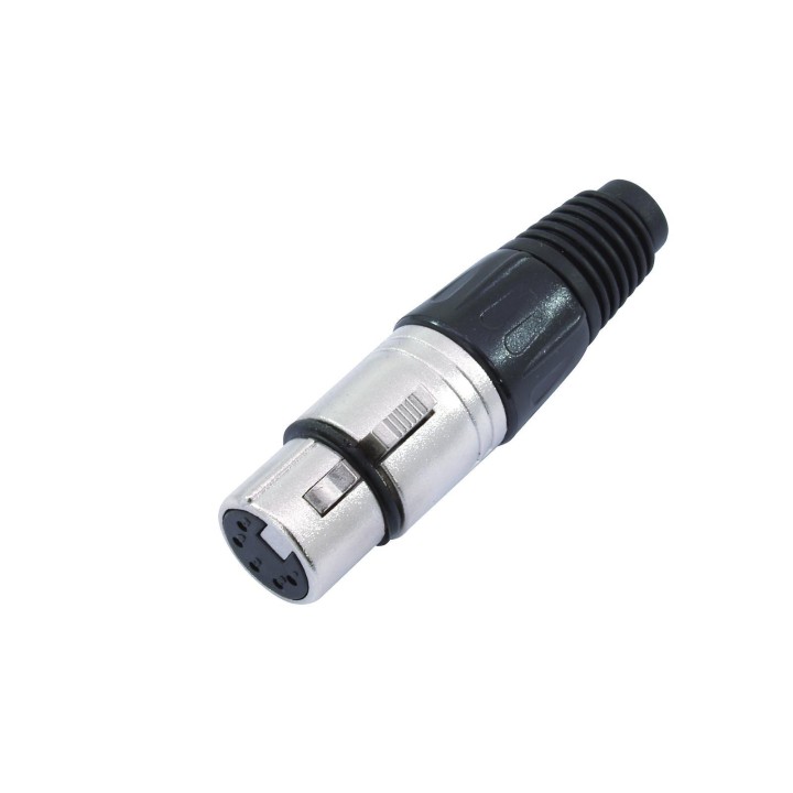 Omnitronic - XLR socket 5pin bk - Connettore Canon XLR | Z-Bombilla