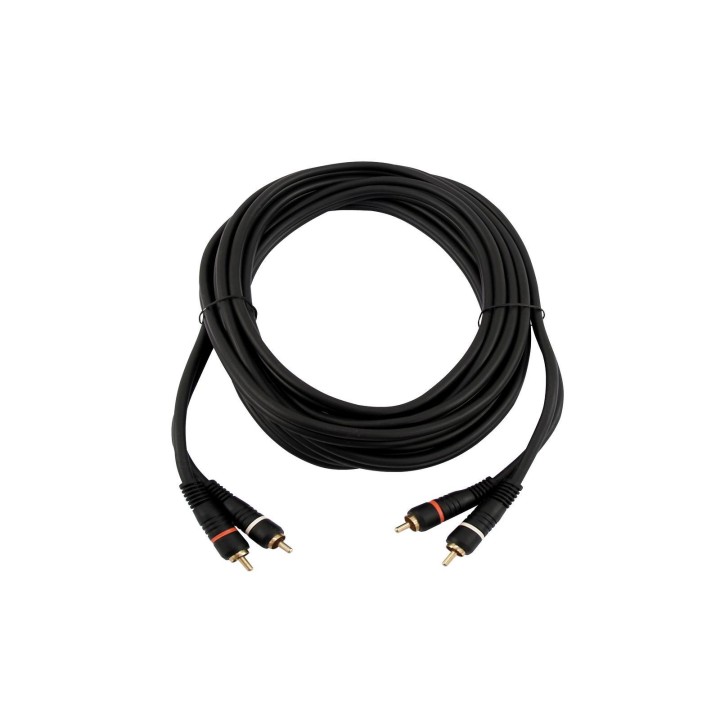 Omnitronic - RCA cable 2x2 3m - Cable d'Àudio - RCA - RCA | Z-Bombilla