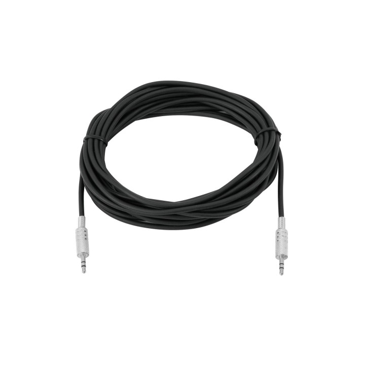 Omnitronic - Jack cable 3.5 stereo 1.5m bk - Cable d'Àudio - Jack - Jack | Z-Bombilla