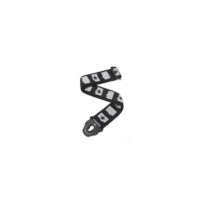 Planetwaves - 50PLC01 PLANET LOCK ROCK STAR - Correa para Guitarra | Z-Bombilla