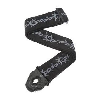 Planetwaves - 50PLA04 PLANET LOCK BARBED WIRE - Correa para Guitarra | Z-Bombilla