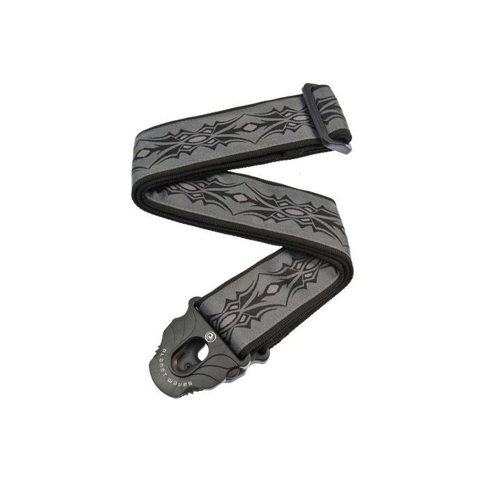 Planetwaves - 50PLF06 PLANET LOCK GUITAR STRAP, TRIBAL - Correa para Guitarra | Z-Bombilla