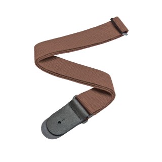 Planetwaves - COTTON GUITAR STRAP BROWN - Correa para Guitarra | Z-Bombilla