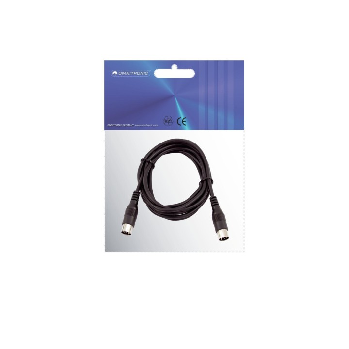 Omnitronic - DIN cable 8pin 3m