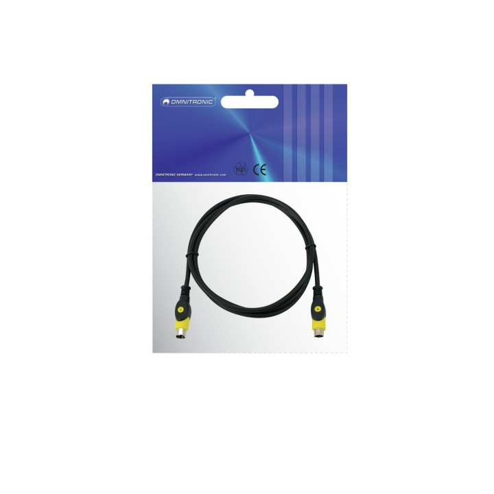 Omnitronic - S-Video cable 1.5m