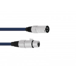 Omnitronic - XLR cable 3pin 5m bu 1