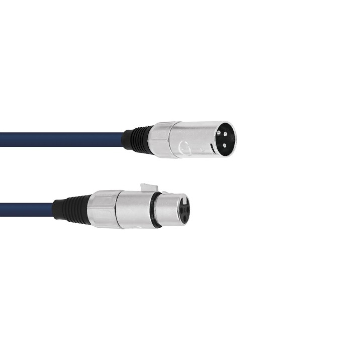 Omnitronic - XLR cable 3pin 5m bu