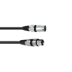 Omnitronic - XLR cable 3pin 1m bk 1