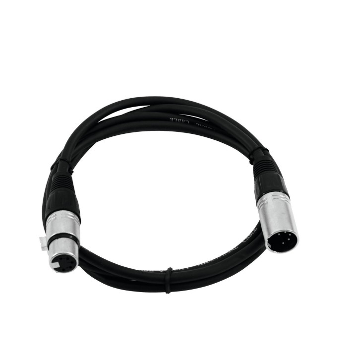 Omnitronic - XLR cable 5pin 1.5m bk