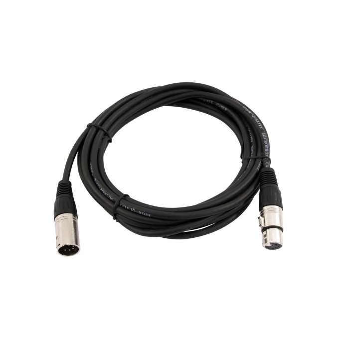 Omnitronic - XLR cable 5pin 5m bk