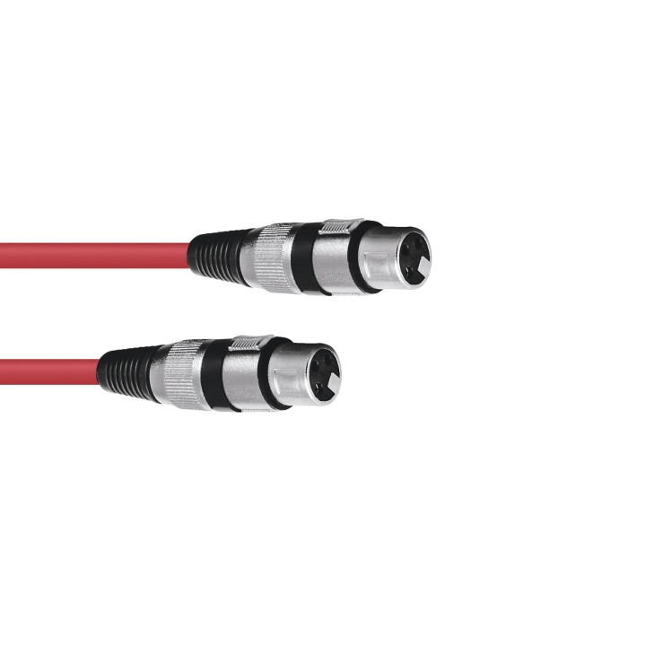 Omnitronic - XLR cable 3pin 1,5m rd