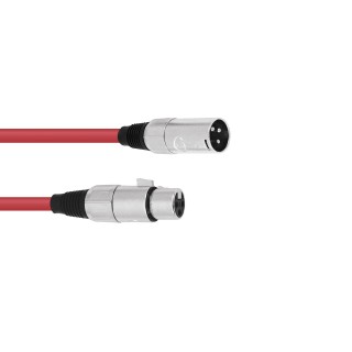Omnitronic - XLR cable 3pin 5m rd