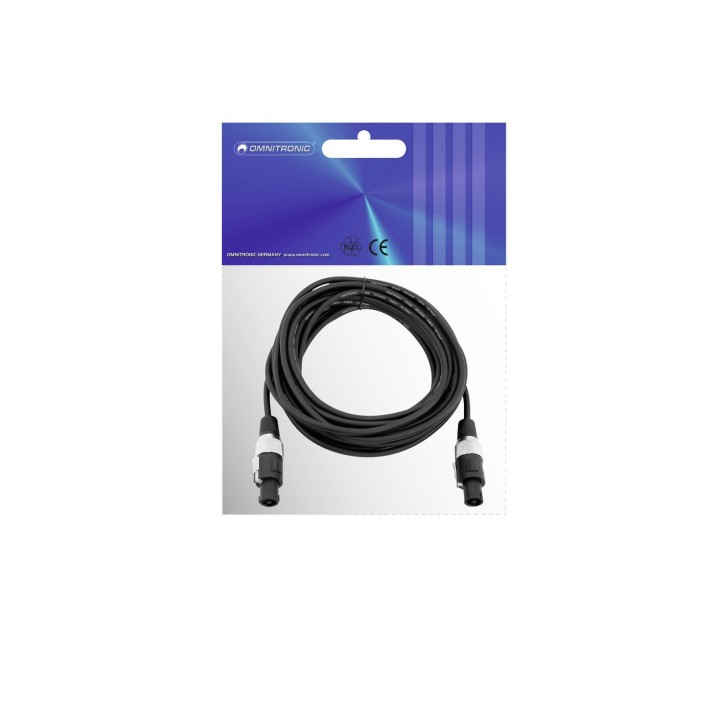 Omnitronic - Speaker cable Speaker 2x1.5 10m bk