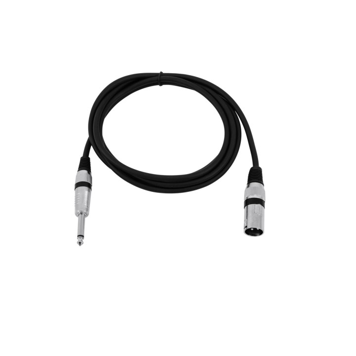 Omnitronic - Adaptercable XLR(M)/Jack mono 2m bk