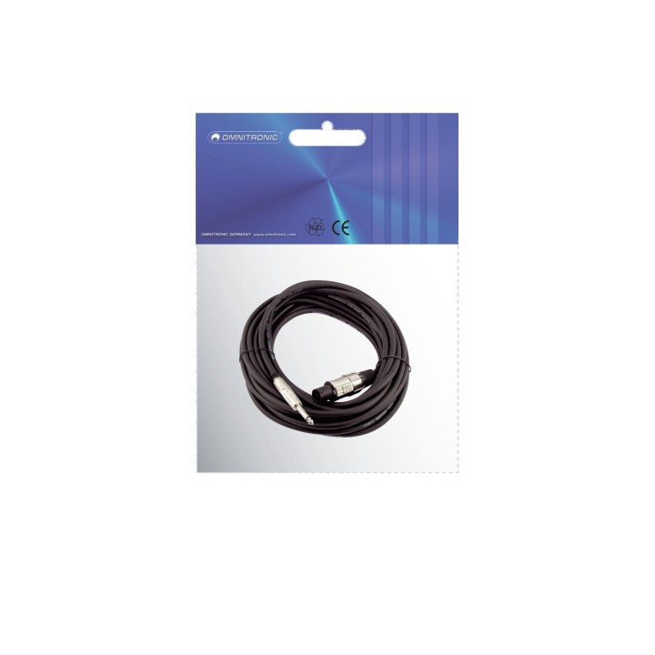 Omnitronic - Adaptercable Speaker(M)/Jack 5m bk