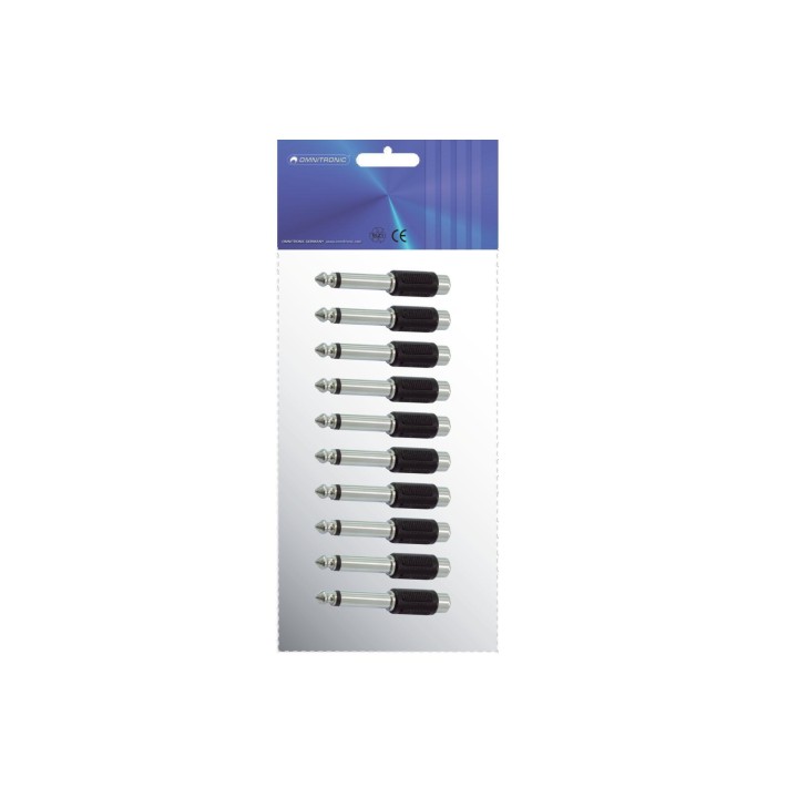 Omnitronic - Adapter RCA(F)/Jack(M) 10x