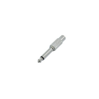 Omnitronic - Adapter RCA(F)/Jack(M) met 10x