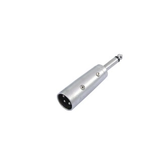 Omnitronic - Adapter XLR(M)/Jack(M) mono
