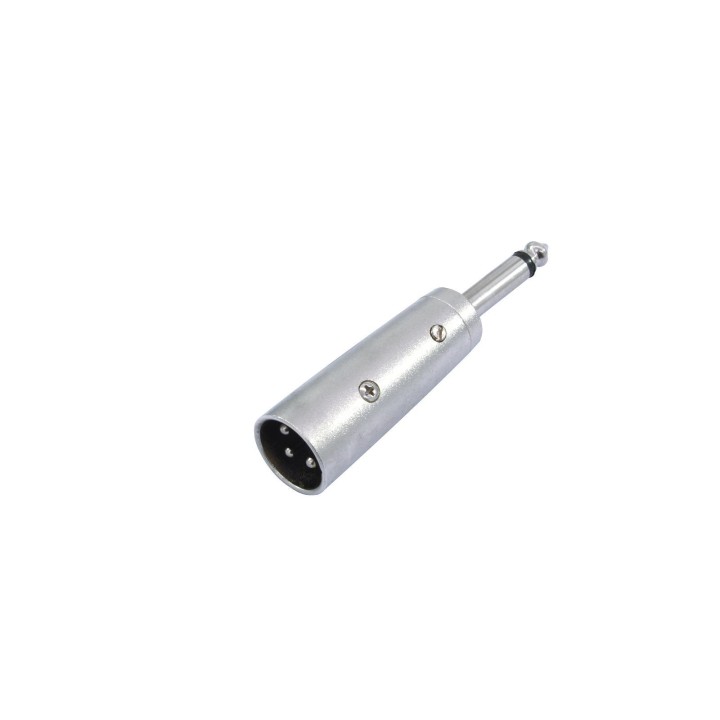 Omnitronic - Adapter XLR(M)/Jack(M) mono