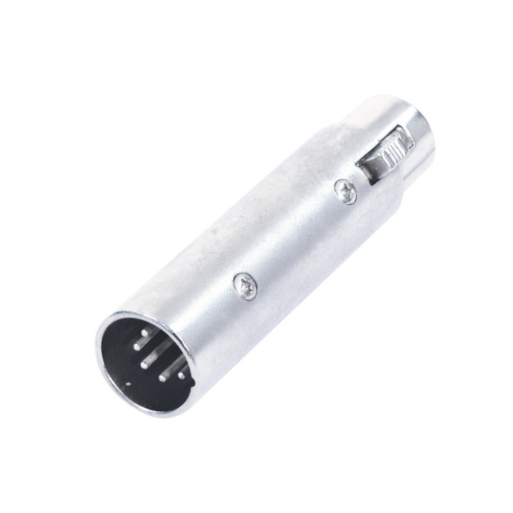 Omnitronic - Adapter 3pin XLR(F)/5pin XLR(M)