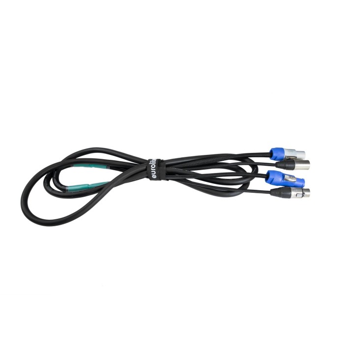 Eurolite - Combi Cable DMX P-Con/3 pin XLR 3m