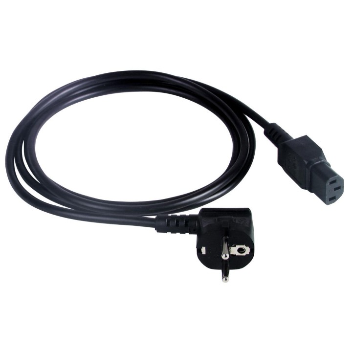 Omnitronic - IEC Power Cable 3x0.75 0.9m bk
