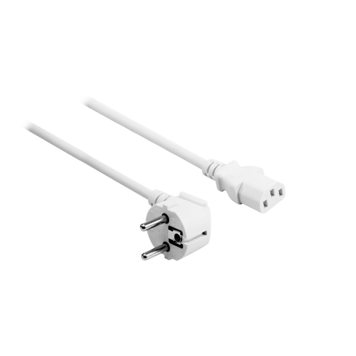 Omnitronic - IEC Power Cable 3x1.0 1.2m wh