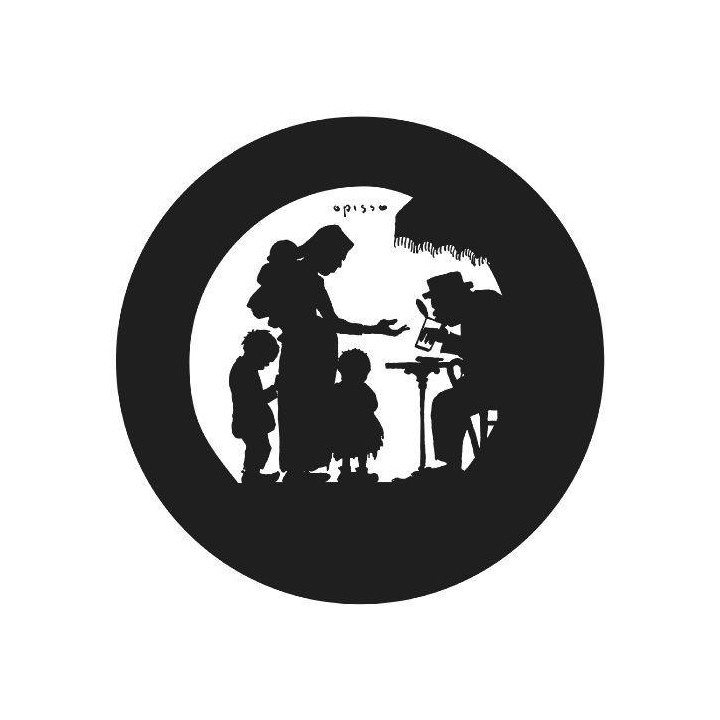 Rosco - 608VDBN-O - Vidro Gobo | Z-Bombilla