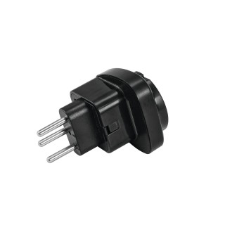 Omnitronic - Adapter EU/CH Plug 10A bk