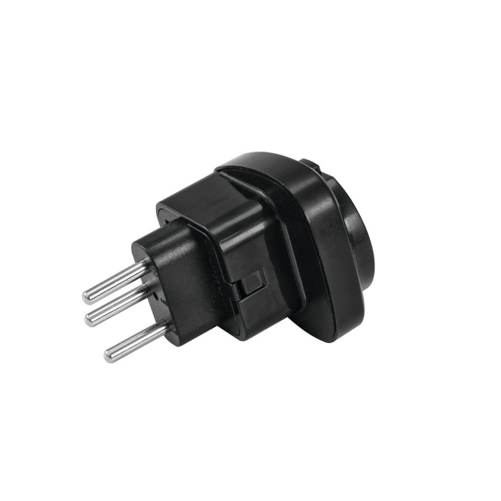 Omnitronic - Adapter EU/CH Plug 10A bk