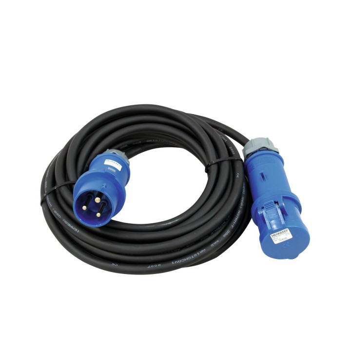 PSSO - CEE Extension 32A 3x6 10m blue