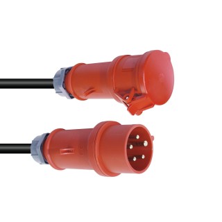 PSSO - CEE Extension 32A 5x6 25m red
