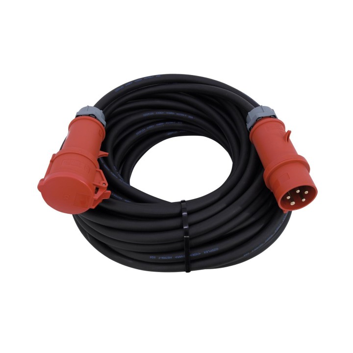 PSSO - CEE Extension 32A 5x6 25m red
