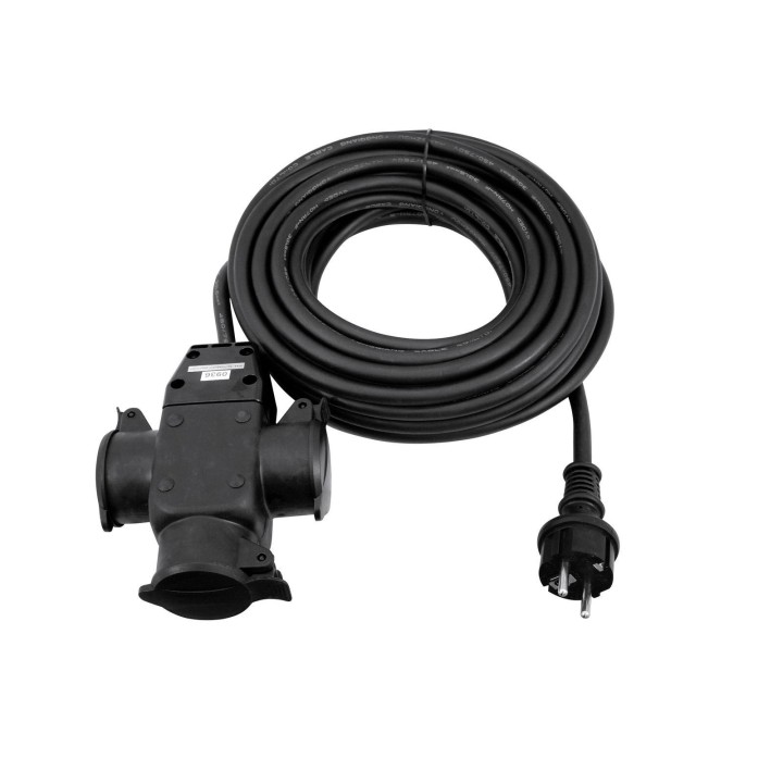 Eurolite - Extension 3x1.5 10m 3-fold