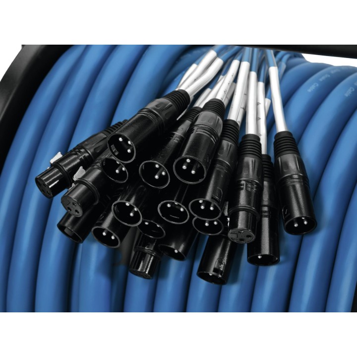 Omnitronic - Multicore Stagebox 16/4 30m cable reel