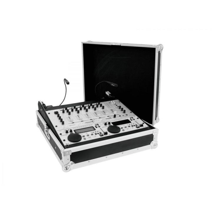 Omnilux - Mixercase Profi"B",19",inclino,negro,12U - Caixa para CD | Z-Bombilla