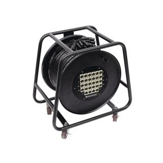 Omnitronic - Multicore Stagebox 24/4 30m cable reel