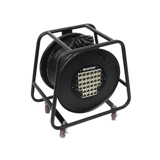 Omnitronic - Multicore Stagebox 24/8 30m cable reel