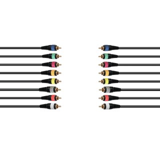 Omnitronic - Snake cable 8xRCA/8xRCA 15m