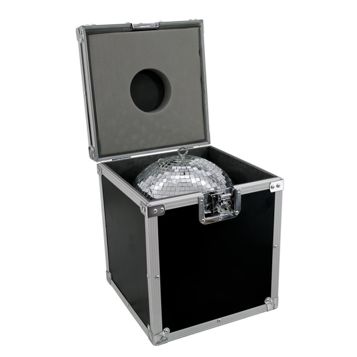 Roadinger - Flightcase Mirror Ball 30cm