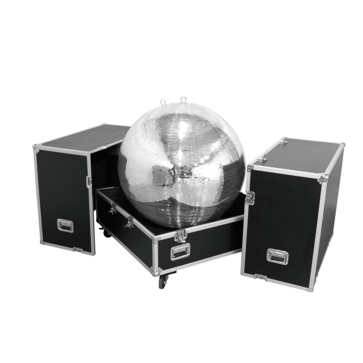 Roadinger - Flightcase Mirror Ball 100cm